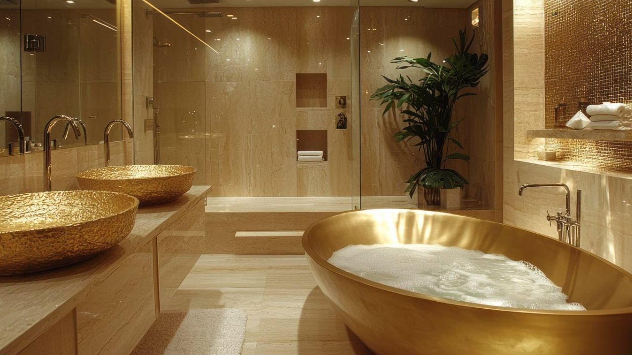 Salle de bain luxe